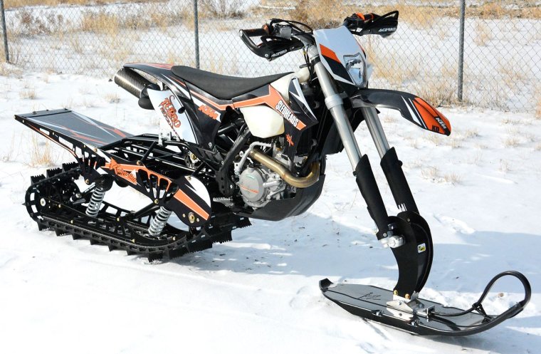 КТМ 500 Snowbike