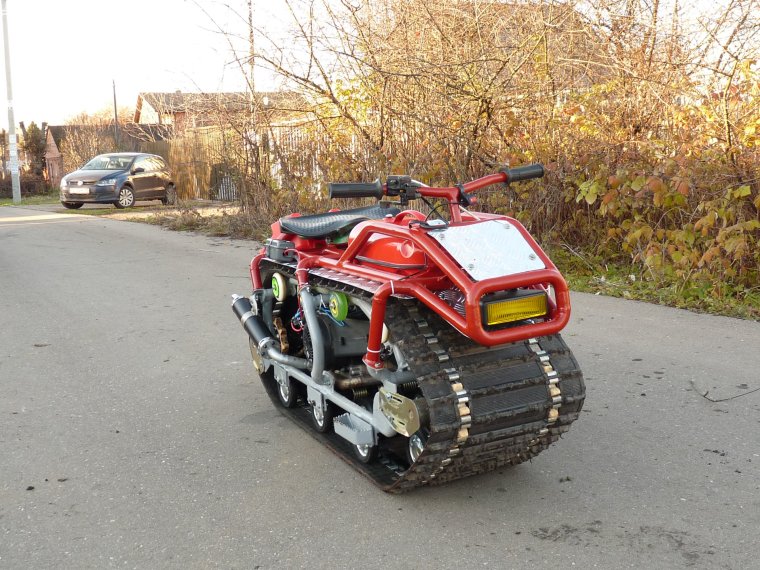 Гусеничный вездеход Быстросъёб