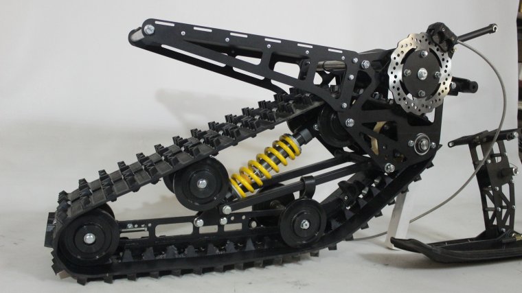 Сноубайк гусеница