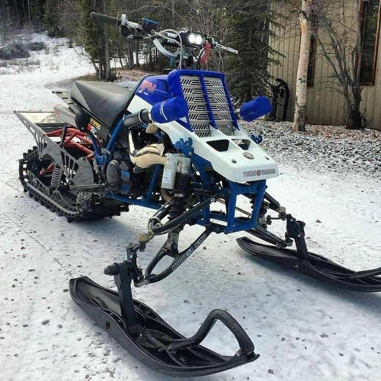Yamaha Raptor snowmobile