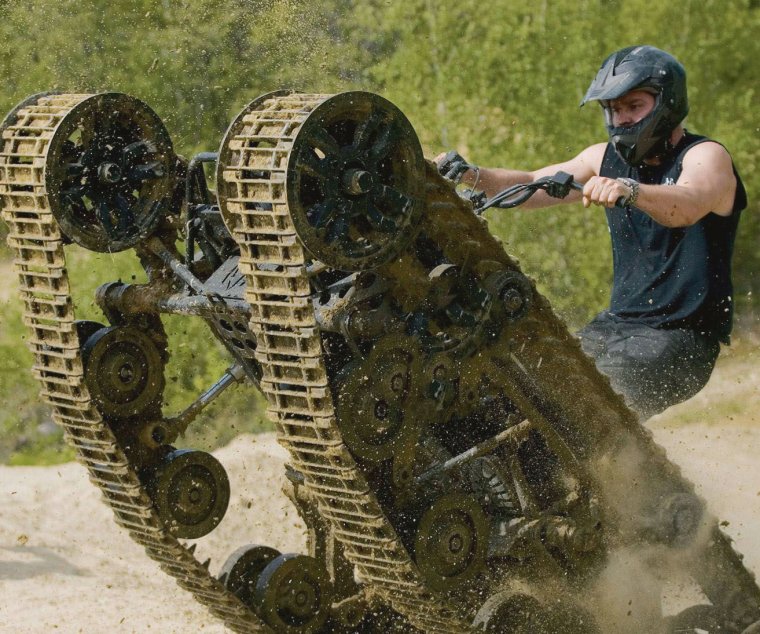 Гусеничный мотоцикл Minirip