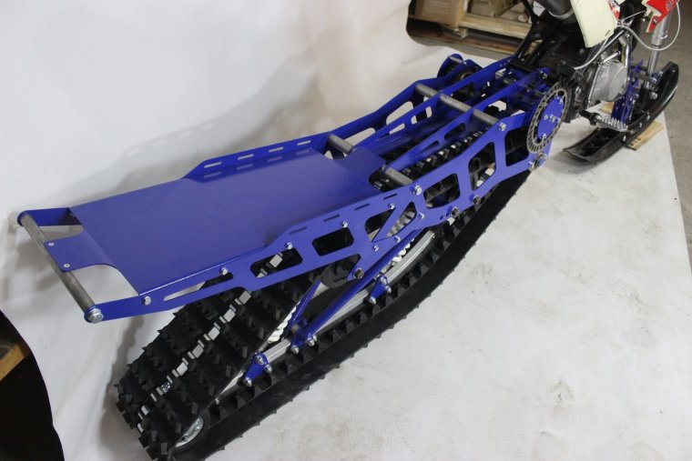 Сноубайк гусеница на питбайк