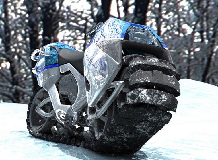 Гусеничный мото-внедорожник Hyanide