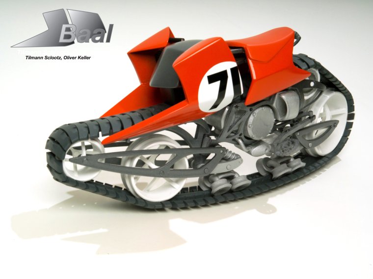 Гусеничный мото-внедорожник Hyanide