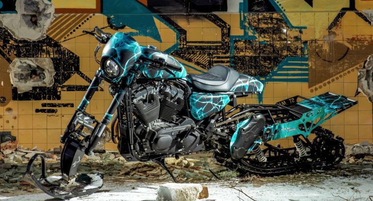 Гусеничный мотоцикл Hyanide