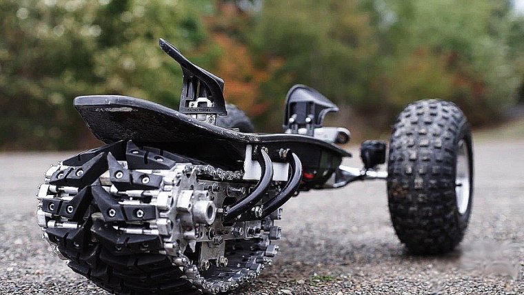 Электрический скейтборд для бездорожья