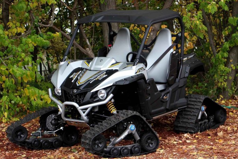 Wolverine x4 Yamaha на гусеницах