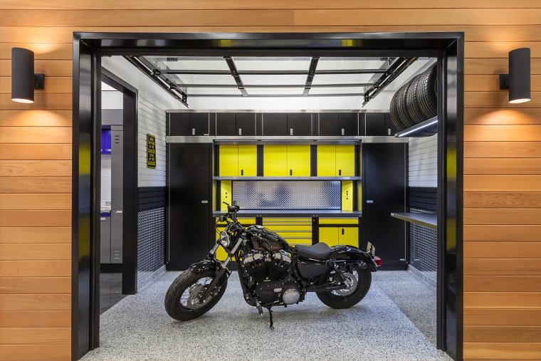 Байкерский стиль интерьера