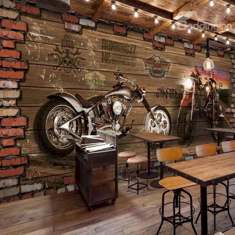 Мотоцикл в стиле лофт