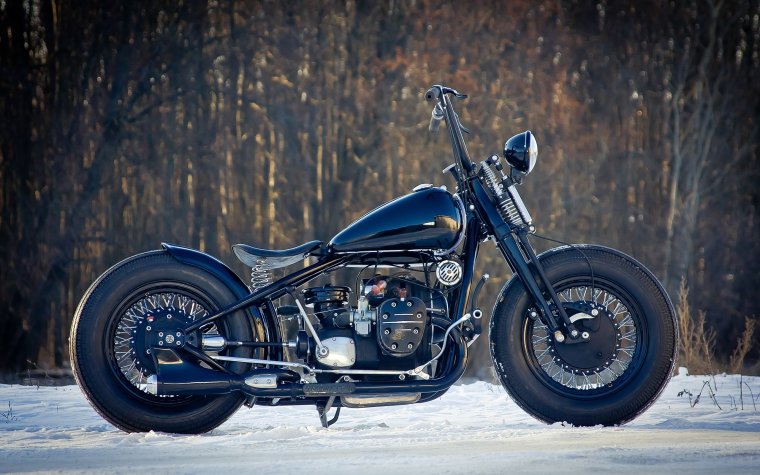 Bobber мотоцикл Урал
