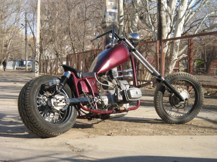 Мото Урал чоппер