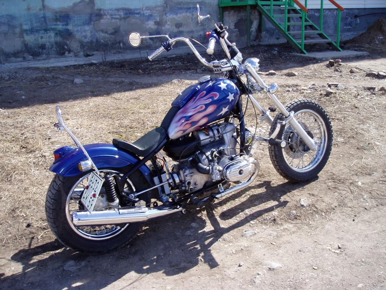 Урал Днепр чоппер