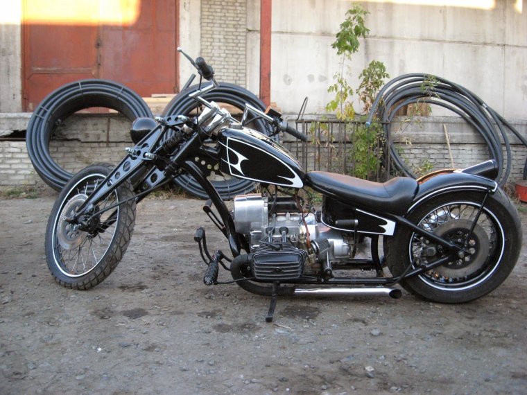 Урал чоппер черный