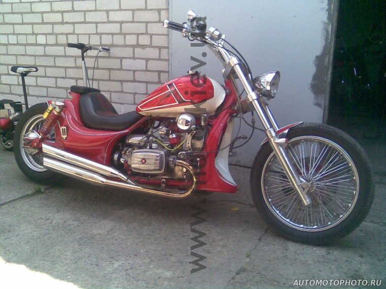 Урал мотоцикл кастом кафе рейсер