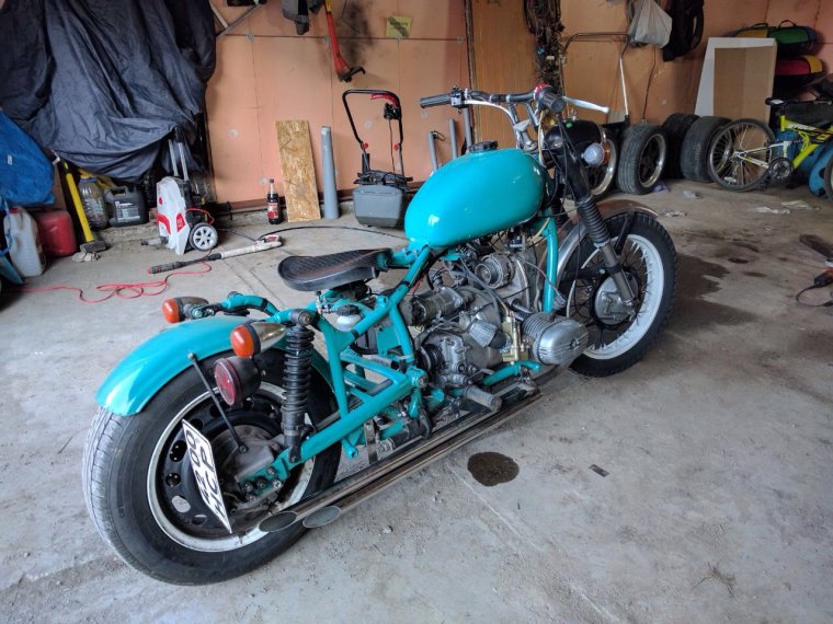 Мотоцикл Урал м 63 кастом