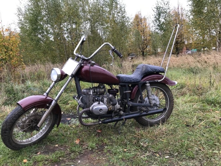 Мото Урал чоппер
