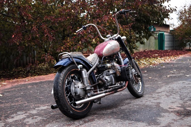 Переделка мотоцикла Урал 750