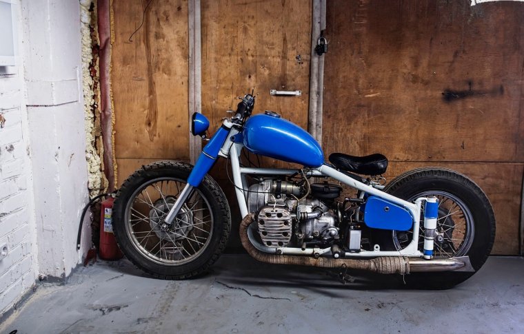 Bobber мотоцикл Урал