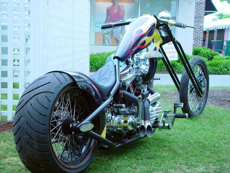 Мотоцикл Урал кастом чоппер