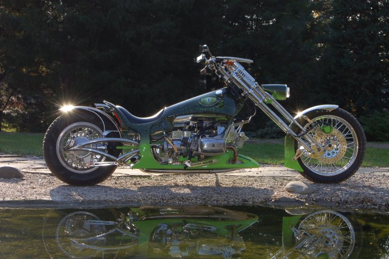 Мотоцикл Урал чоппер кастом стрит