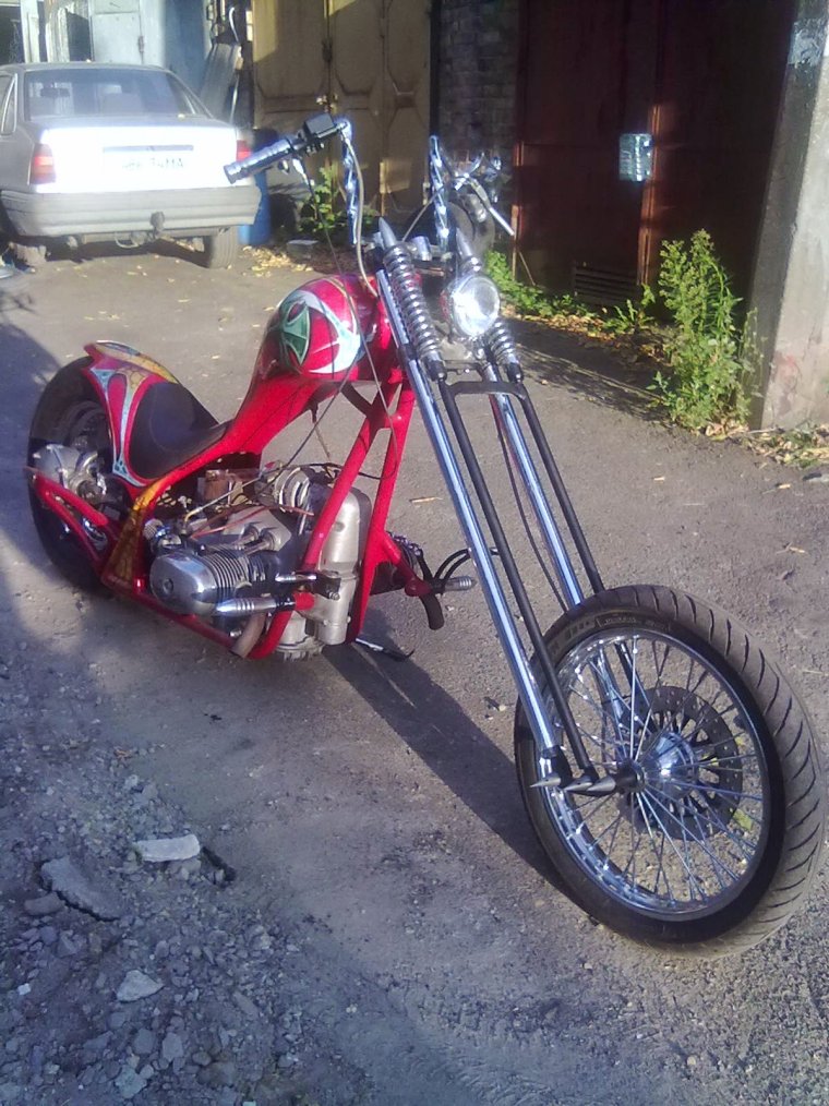 Чоппер Урал волк