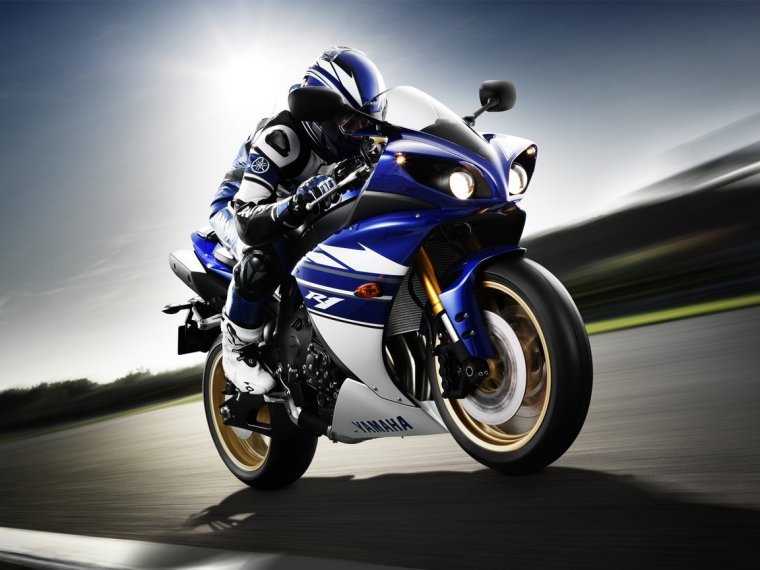 Yamaha YZF r1 зелёный