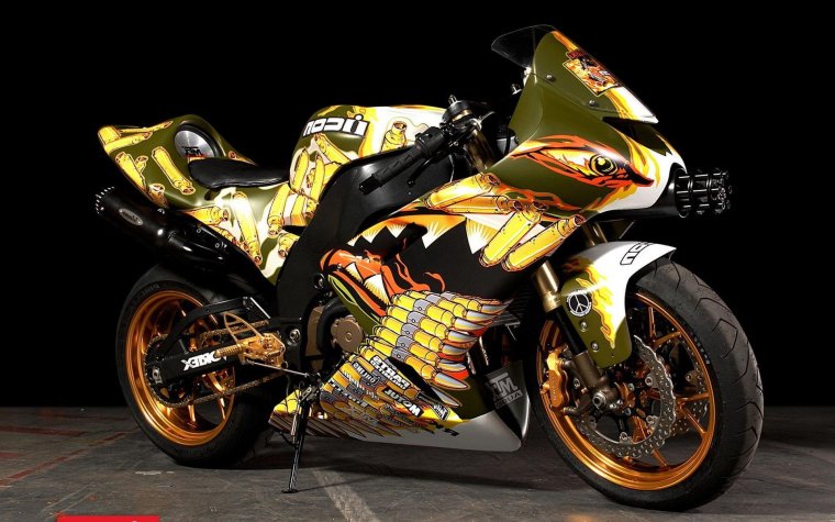 Yamaha r6 аэрография