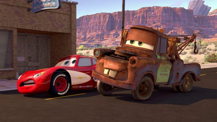 Молния Маккуин байки Мэтра