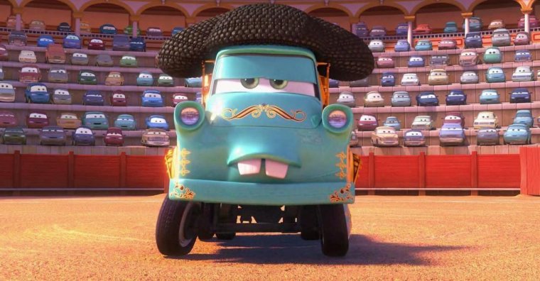 Тачки из байки Мэтра