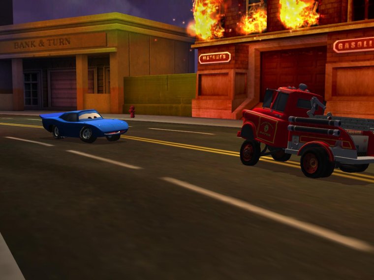 Тачки 2 Мэтр вид сбоку