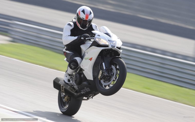 Мото на заднем колесе