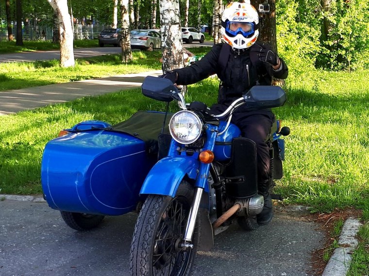 Урал новый мотоцикл 1990