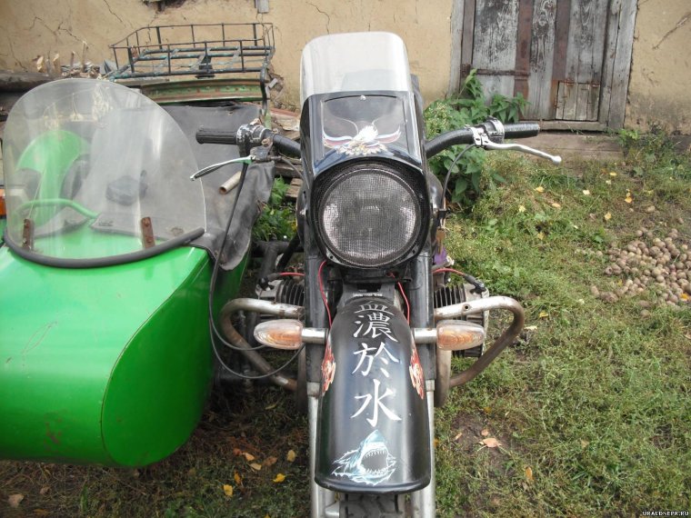 Ветровое стекло на люльку мотоцикла ИЖ