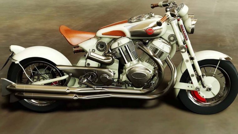 Модель мотоцикла ретро