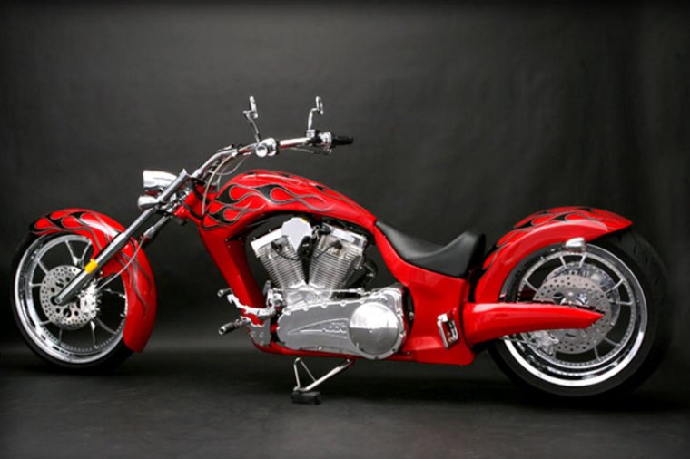 Мотоцикл Хонда чоппер