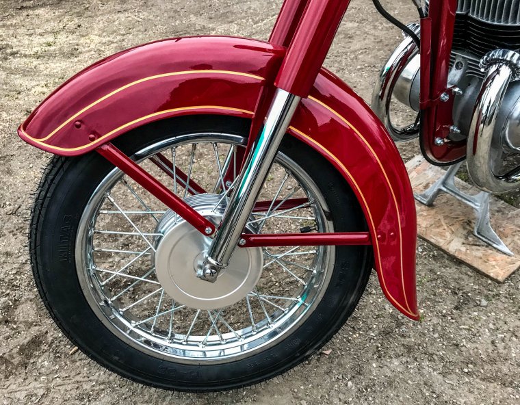 Ява 350/360 переднее крыло