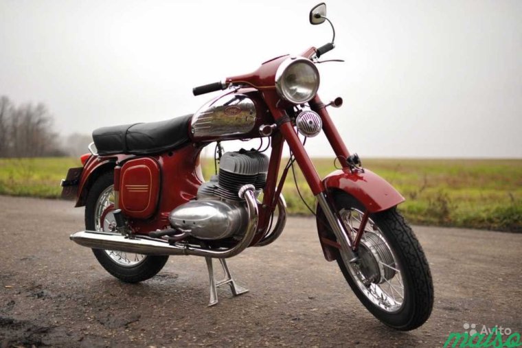 Мотоцикл Ява 350 старушка