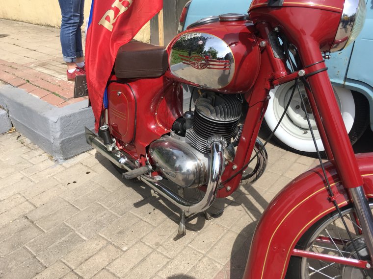 Модель мотоцикла Ява 360