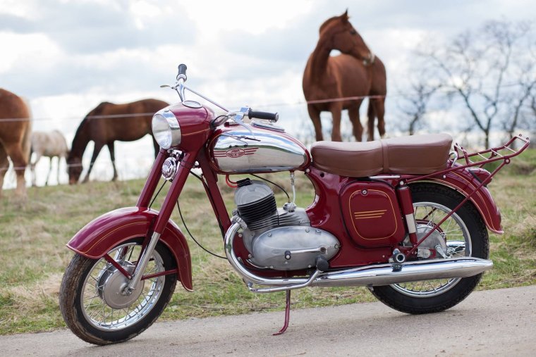 Ява мотоцикл 350 Чехословацкая