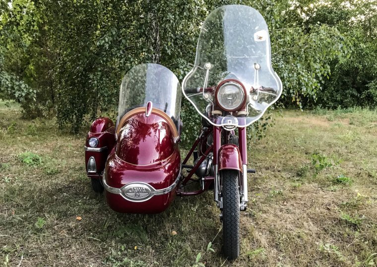 Ява 350 старушка Ява