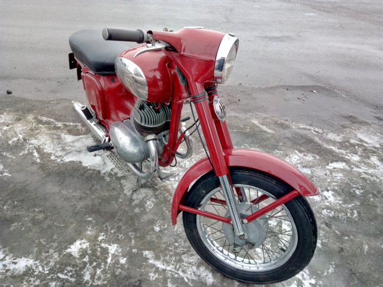 Мотоцикл Ява 350 и Ява старушка