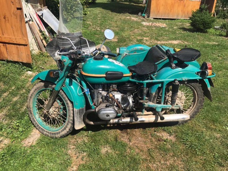 Мотоцикл Урал м67 новый