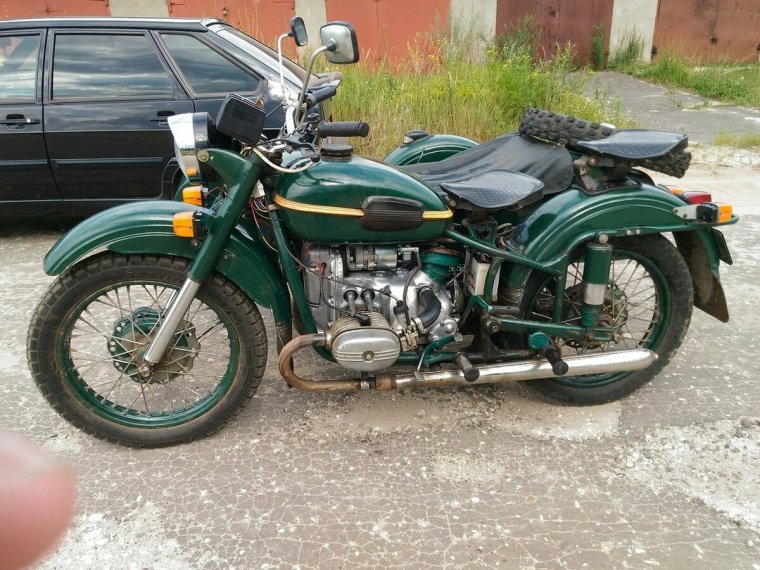 Мотоцикл Урал 1974