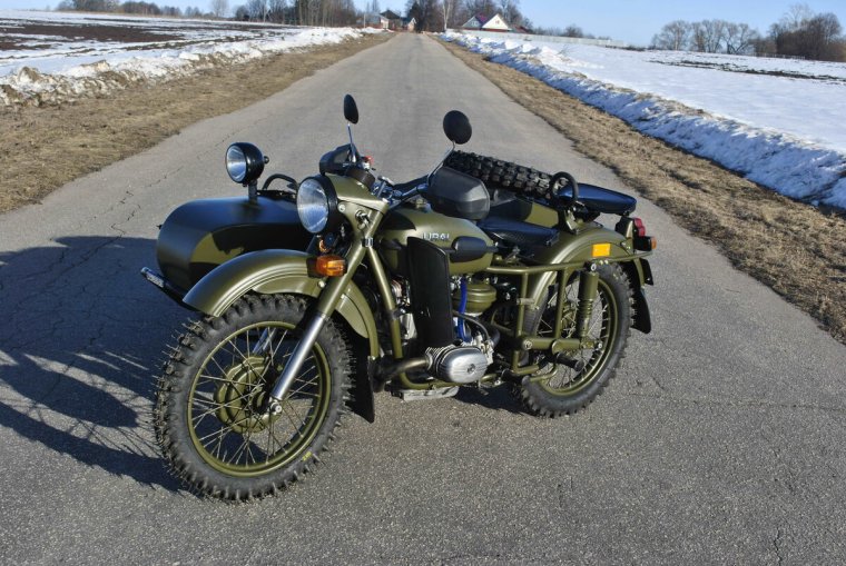 Мотоцикл Урал м 67-36 хаки