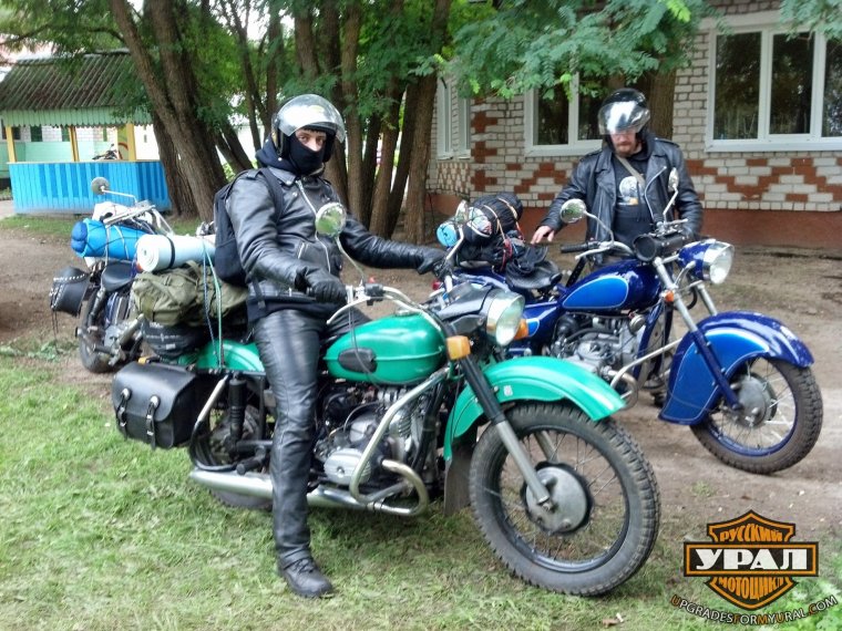 Багажник на мотоцикл Урал одиночку