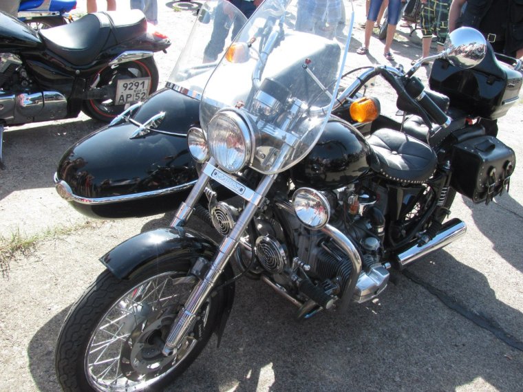 Ветровик на мотоцикл Урал от Харлея