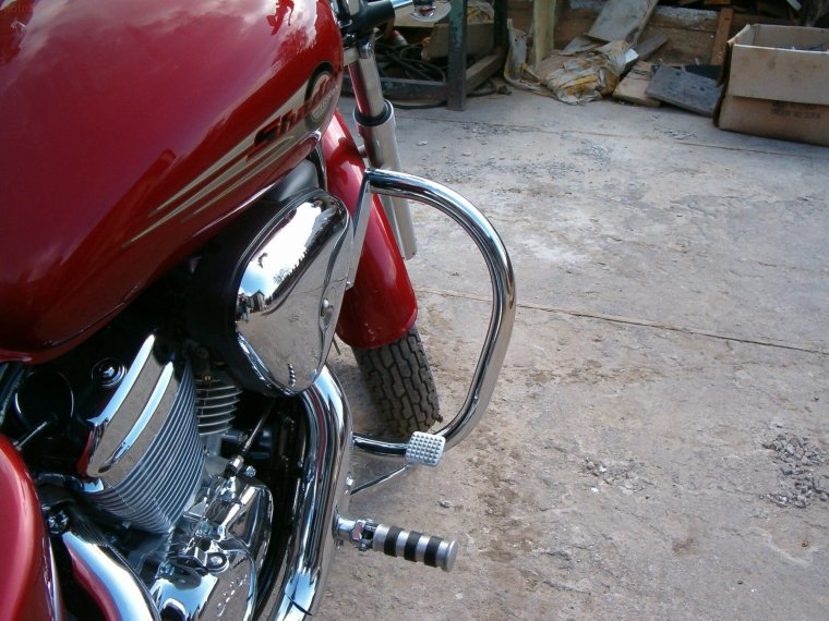 Дуги на мотоцикл своими руками