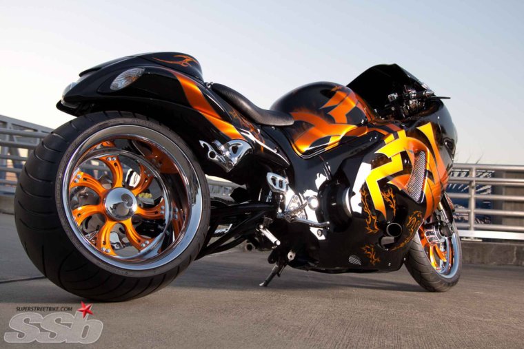 Мотоцикл Custom Sportbike Turbo