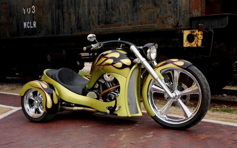 Tuning Harley Davidson Trike