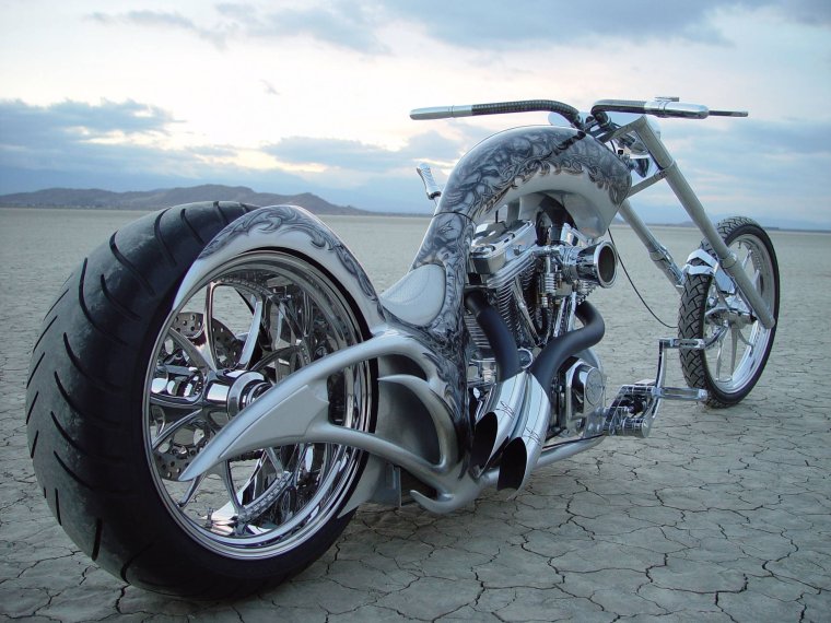 Необычные кастом байки